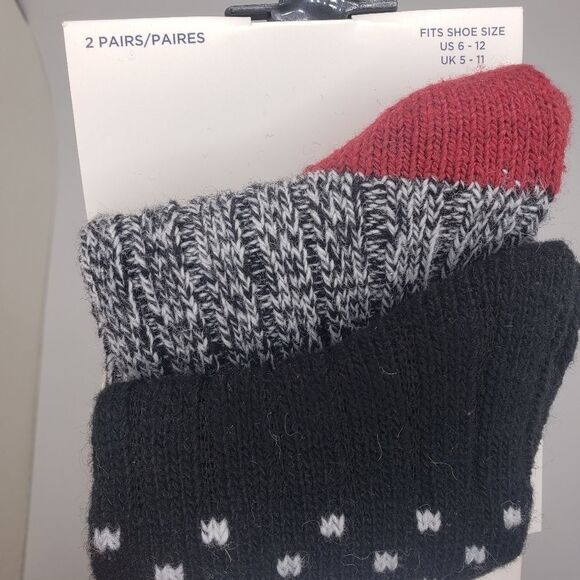 Ben Sherman wool blend reindeer winter socks - Picture 3 of 5